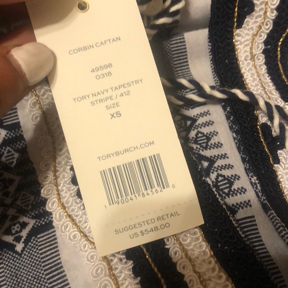 Tory Burch Caftan/Swimsuit Cover-Up - Picture 7 of 7